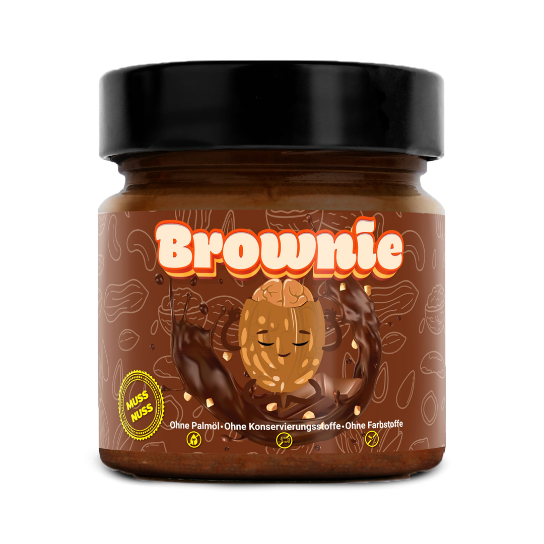 Nussbutter - Brownie (Schokolade), 250g