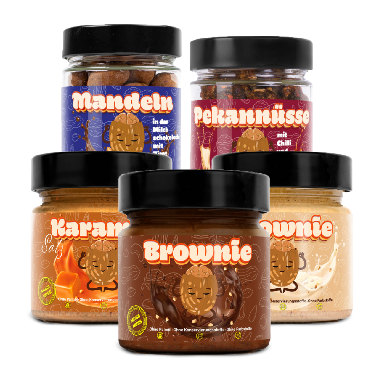 Probierpaket - Nussbutter & Snacks